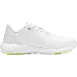 Puma PHANTOMCAT NitroTM + Golf Shoe, Puma White-Puma Silver-ASH Gray, 45 EU