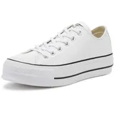 Converse Chuck Taylor All Star Platform Low Top White/Black/White 36