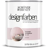 Schöner Wohnen Designfarbe Dezentes Kristallrosa rosa 1 Liter