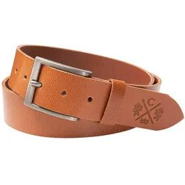 Camp David Herrengürtel Leder 100 cm braun