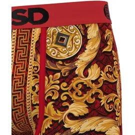 Psd Regal Snake Boxershorts Gelb / Rot / Beige L 3er Pack