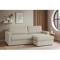 Fun Möbel Ecksofa Sofa BENDIK Stoff, Ottomane Rechts,