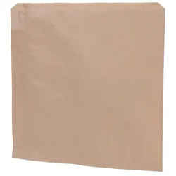 BIOZOYG 1000 Stück Papierflachbeutel braun 17,5x17,5cm Papiertüten, Papier-Beutel, Snack Taschen - biologisch abbaubar, umweltfreundlich, nachhaltig