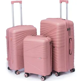 Xonic 4-Rollen Cabin 56 cm / 0 l beige/pink