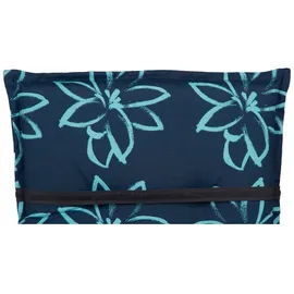 BEO Hochlehner Auflage 118 x 50 x 6 cm blau floral 4 St.