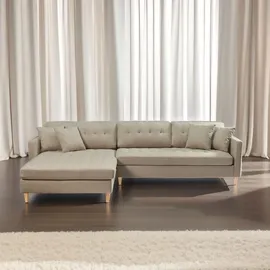 VCM Marino Deluxe Chaiselongsofa sandfarben
