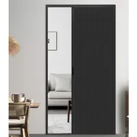 Falttür Falttüren Innentüren Schiebetür Waben-Falttür Für Raumteiler Im Innenbereich, 50 60 70 80 90 100 200 Cm Breite Akkordeon-Schiebetüren Mit Rahmen Und Griff – Für Kleiderschrank, Badezimmer(56x2