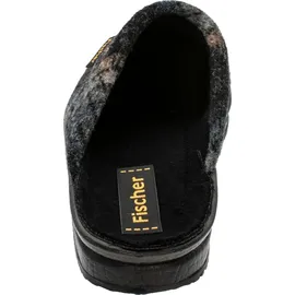 Fischer Markenschuh Pantoffeln Grau 45