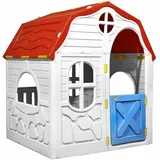 vidaXL Spielhaus Faltbar Weiß