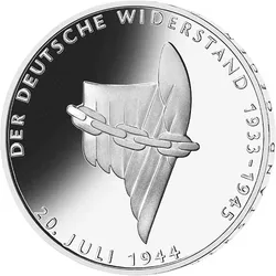 Bund 10 DM 20. Juli 1944 st