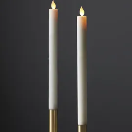 Star Trading M-Twinkle LED-Kerze 30 cm weiß