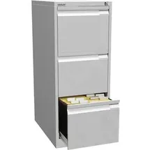 BISLEY Hängeregistraturschrank 3 Schübe 41,3 x 62,2 x 101,6 cm grau