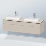 Duravit L-Cube Schrank mit Konsolenplatte, LC4873B91910000,