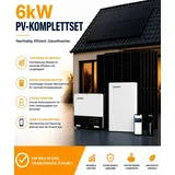 6 kW PV-Komplettset mit 6000W Wechselrichter + 7.6kWh Speicher + Jolywood PV-Module