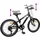 vidaXL Mountainbike 24 Zoll schwarz