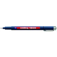 Edding 1800 Präzisionsfeinschreiber - blau - 10 Stifte -