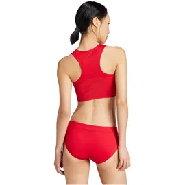 adidas Adizero Essentials Crop Top Team Power Red L