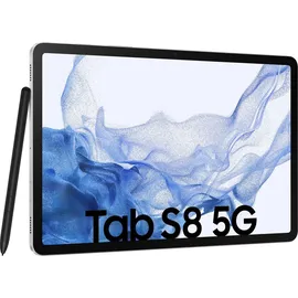 Samsung Galaxy Tab S8 11" 128 GB Wi-Fi + 5G Silber