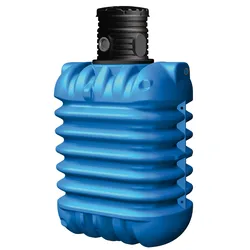 4rain Erdtank-Paket MODULARIS, 2500 Liter Garten-Comfort, Tauchpumpe, Wassersteckdose, kindersicher