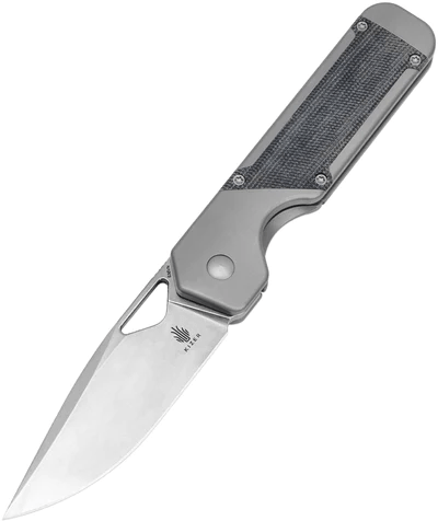 Kizer Militaw S35VN Titanium+Micarta  Ki3634A1