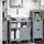 SoBuy SoBuy, Waschbeckenunterschrank, Waschbeckenunterschrank (60 x 60 x 30 cm, Badezimmer, Badezimmerschränke, Waschbeckenunterschränke