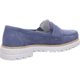 Rieker Damen 54855 Loafer, blau, 39 EU
