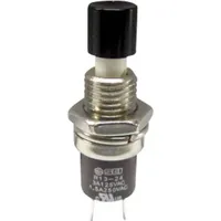 TRU Components TC-R13-24B1-05 BK Drucktaster 250 V/AC 1.5 A