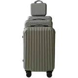 NTK-Collection Hartschalenkoffer 4er-Set Frenzi Silber