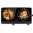 Klarstein Cookbuddy Doppel-Kochfeld 2400W 5 Leistungsstufen Glaskeramik Schwarz
