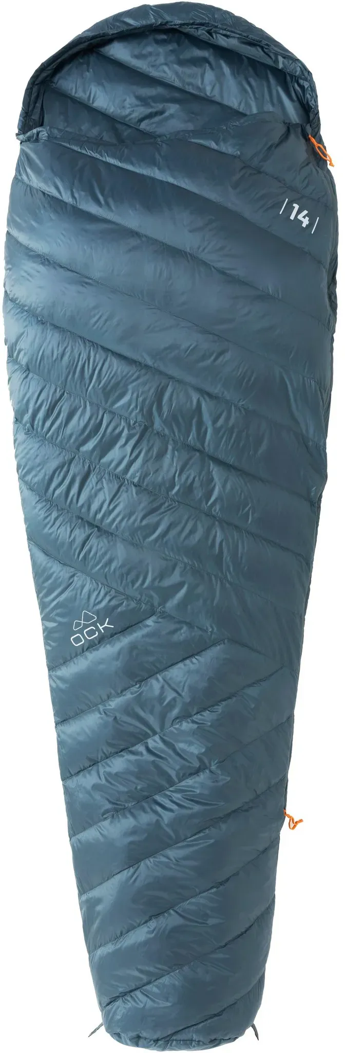 OCK Daunenschlafsack in dark slate, Größe Einheitsgröße - grau