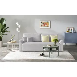 Sofa.de Big Sofa Webstoff 3-Sitzer Grau