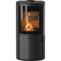 Varde Ovne Varde Nordic 7 Air Stahl Schwarz/Abdeckplatte Glas