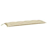 VidaXL Gartenbank-Auflage Beige 150x50x7 cm Oxford-Gewebe