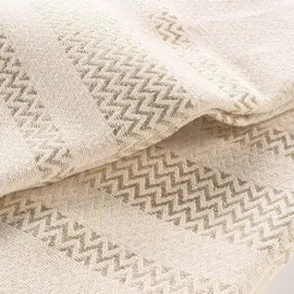douceur d`interieur Doreline Plaid 125 x 150 cm Beige
