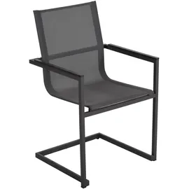 Garden Pleasure Sophia Gartenstuhl 56 x 90 x 56 cm anthrazit 4 St.