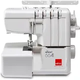 ELNA eXtend 664 Version 2 Overlockmaschine fällt das Overlocknähen besonders leicht.