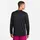 Nike Dri-FIT Legend Fit ness Herren Longsleeve, schwarz - black/matte silver XL