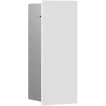 EMCO asis pure Toilettenbürstengarnitur-Modul, Unterputz, Anschlag rechts, weiß matt