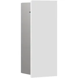 EMCO asis pure Toilettenbürstengarnitur-Modul, Unterputz, Anschlag rechts, weiß matt