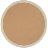 carpetfine Sisal Sisalteppich Ø 60 cm Beige