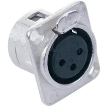 Neutrik XLR Einbaubuchse 3pol NC3FDL-1