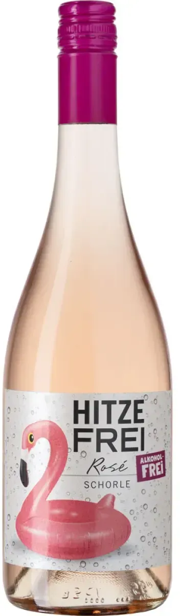HITZEFREI Schorle rosé alkoholfrei Vegan lieblich 0,75 l