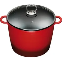 King Aluguss-Kochtopf 24 x 18 cm rot