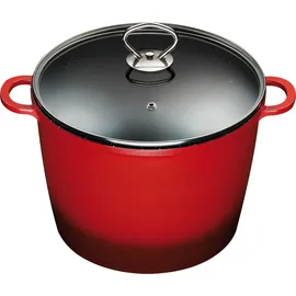 King Aluguss-Kochtopf 24 x 18 cm rot