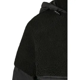 URBAN CLASSICS Ladies Sherpa Mix Pull Over Jacket -