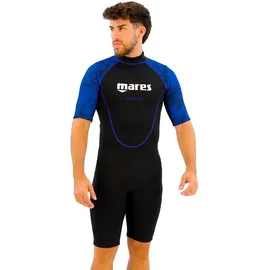 Mares Neoprenanzug Shorty Manta Schwarz/Blau XXL