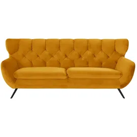 jette home Sofa Caldara ¦ gelb ¦ Maße (cm): B: 225 H: 94 T: 95.0