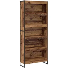 vidaXL Bücherregal 80 x 30 x 155 cm Braun