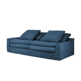 Soho Couch Sarvika 3-Sitzer Türkis/Petrol