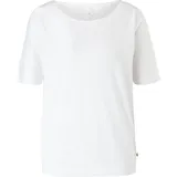 s.Oliver QS - Jerseyshirt aus Baumwollmix, Damen, weiß, S